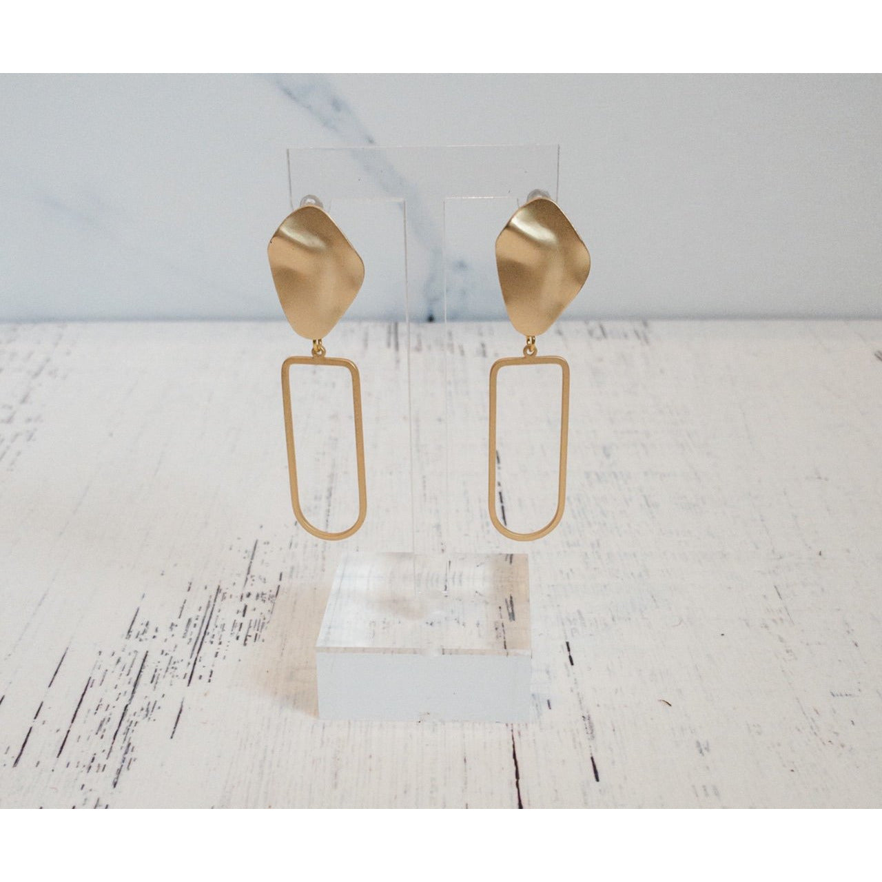Gold Geometric Earrings
